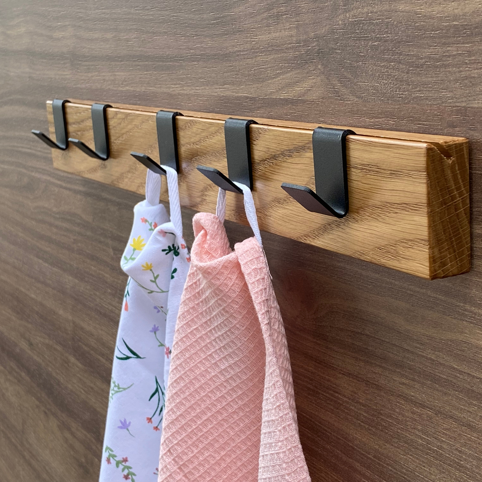 Velma wall mounted coat & hat rack, view 7