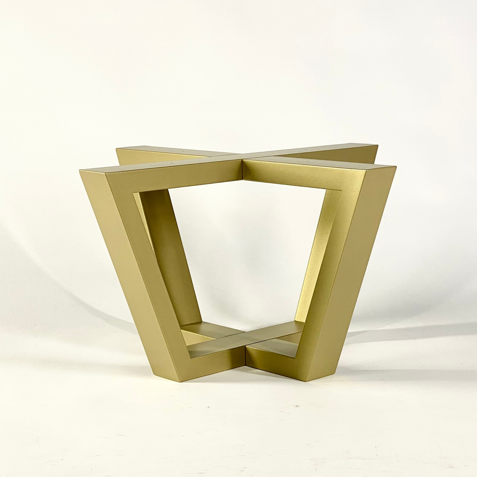 Trapeze coffee table base