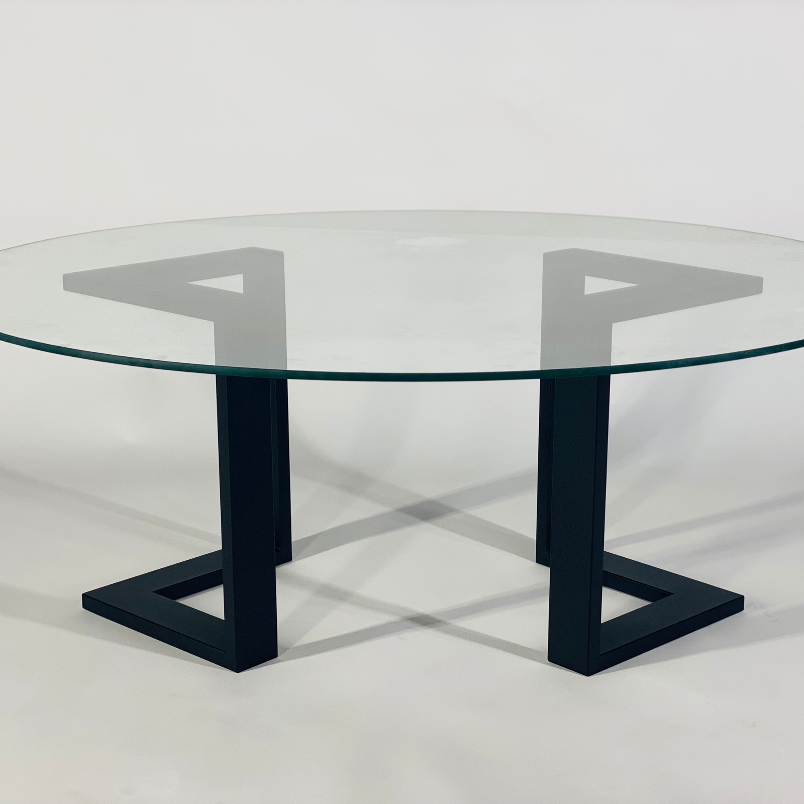 Lshape coffee table base