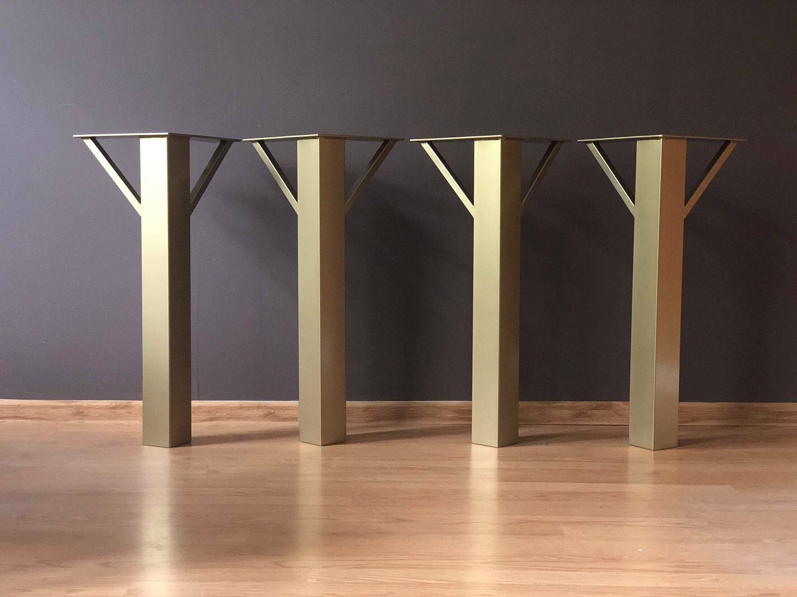 Foury desk table legs, view 5