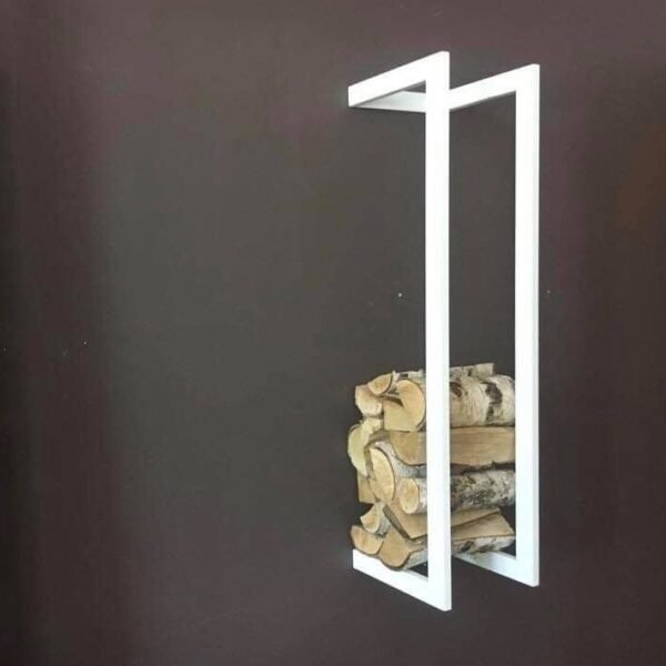 Walle wall mounted firewood rack