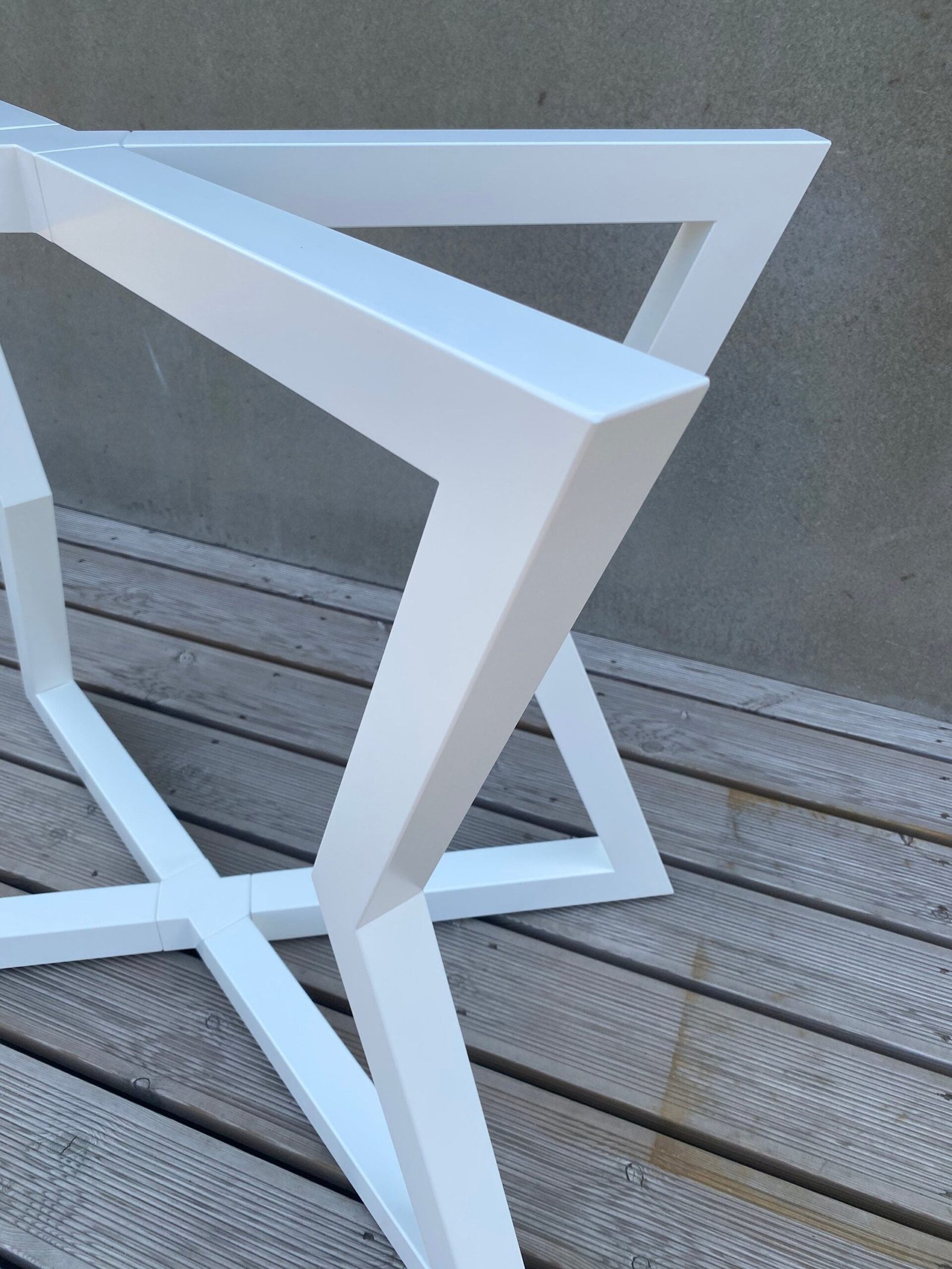 Big Star dining table base, view 7