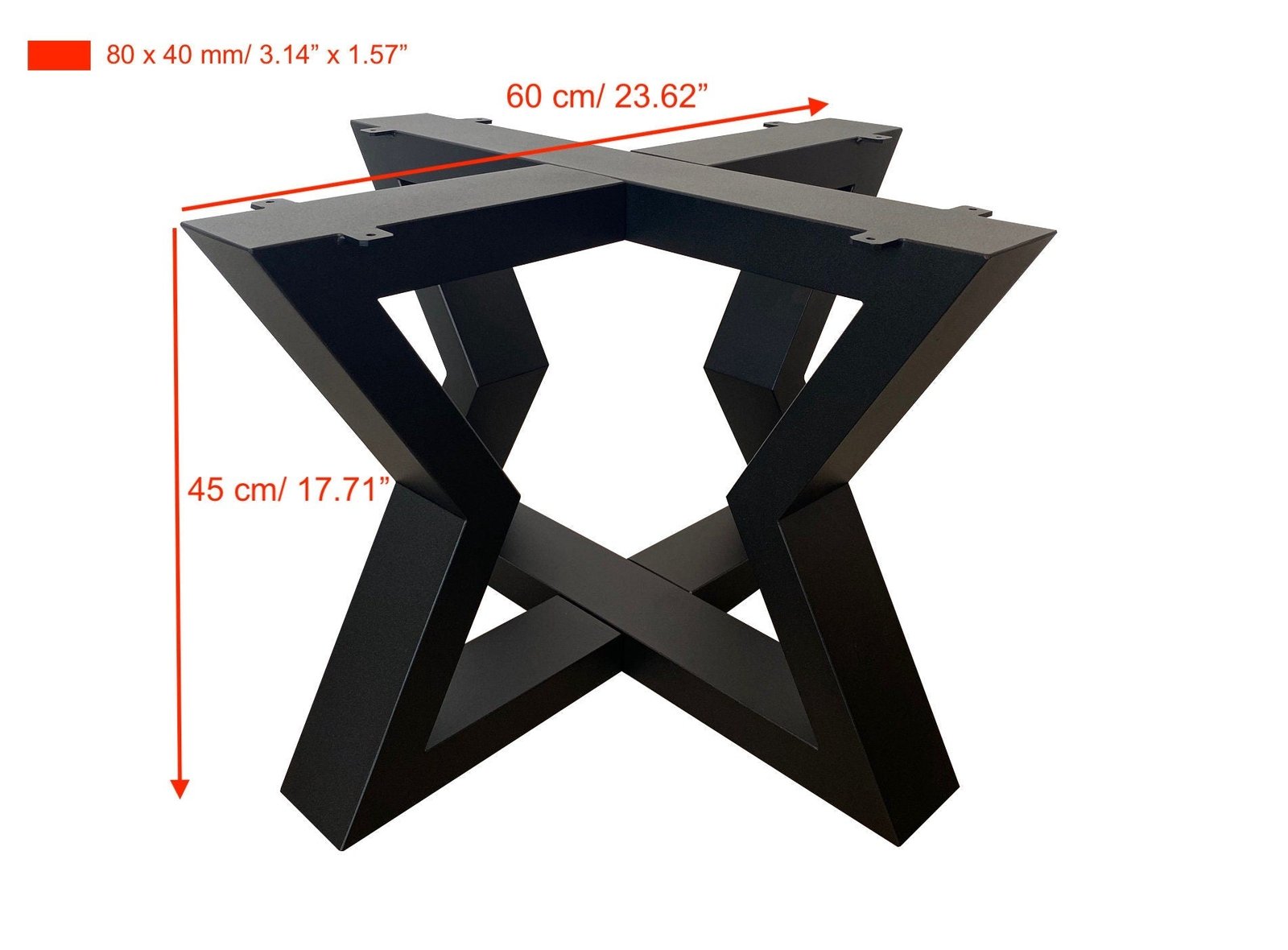 Star 8/4 coffee table base, view 4