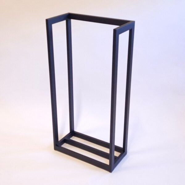 Birch vertical firewood rack