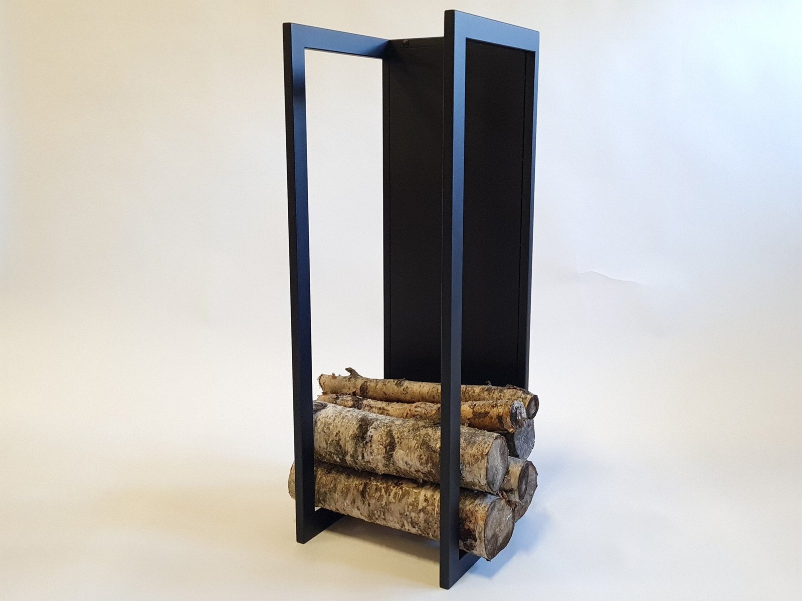 John vertical firewood rack