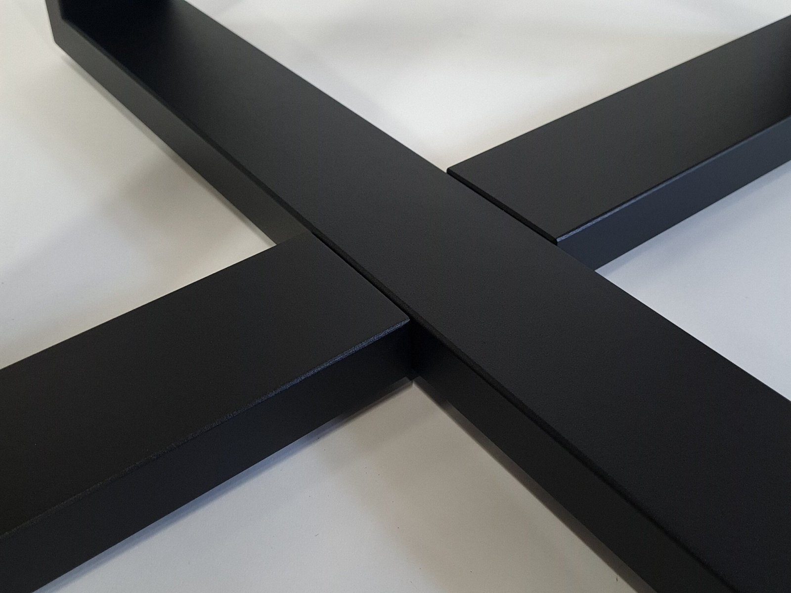 High Cross 2 dining table base, view 3