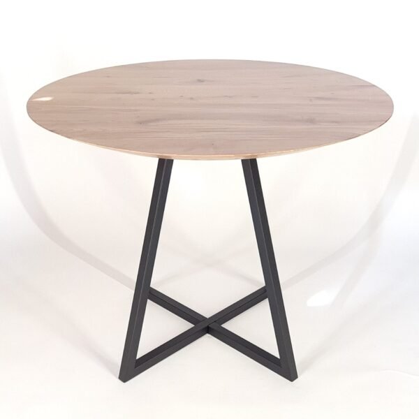 Cross dining table base