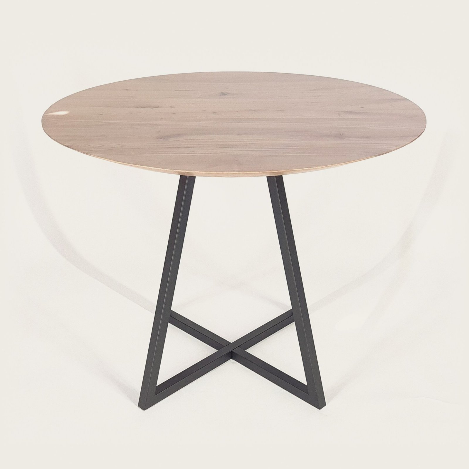 Cross dining table base