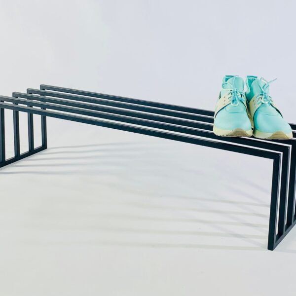 Modern free standing shoe rack
