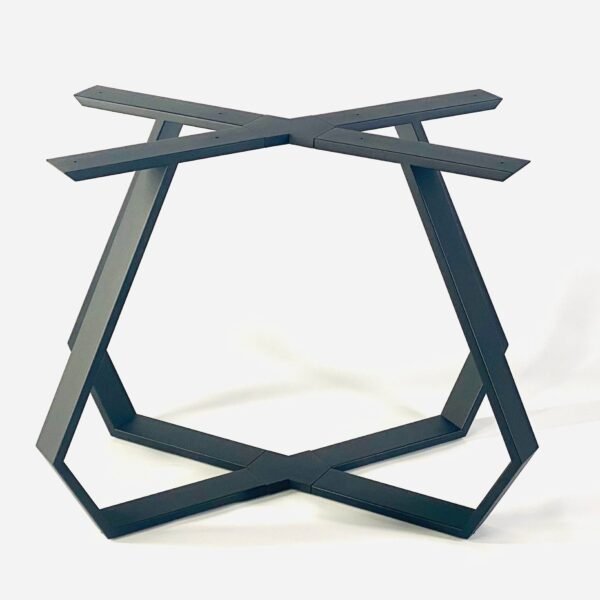Oval dining table base