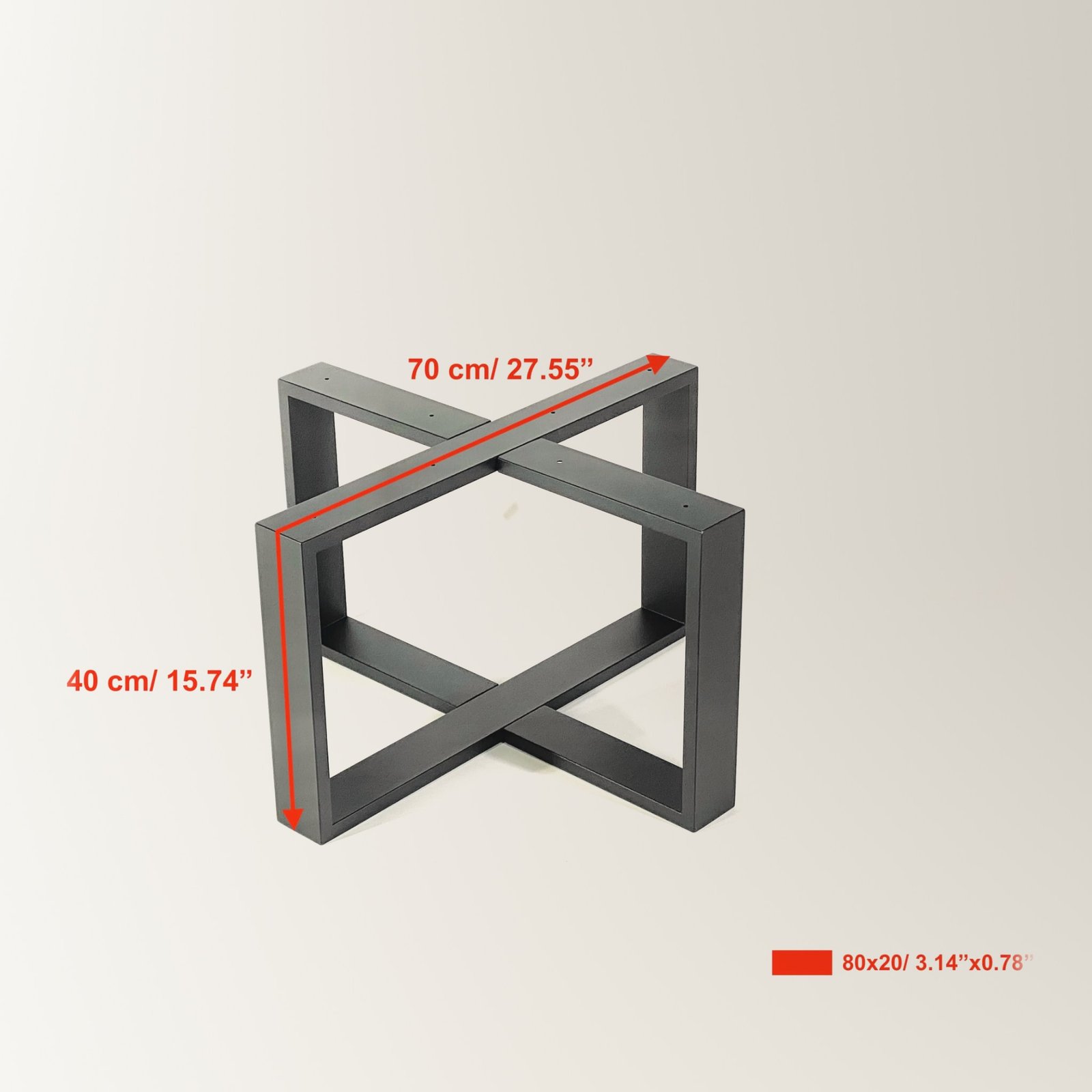 Coffee coffee table base, view 4