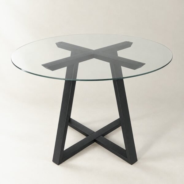 Cross 9 dining table base