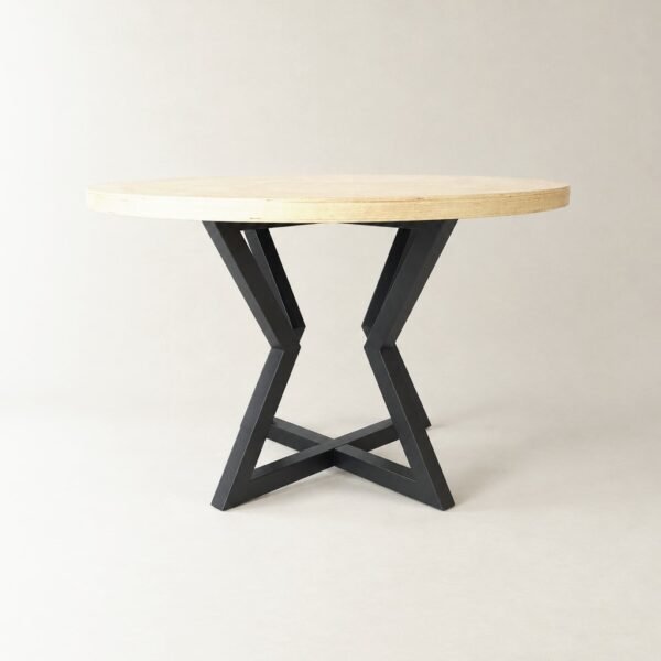 Cross X dining table base