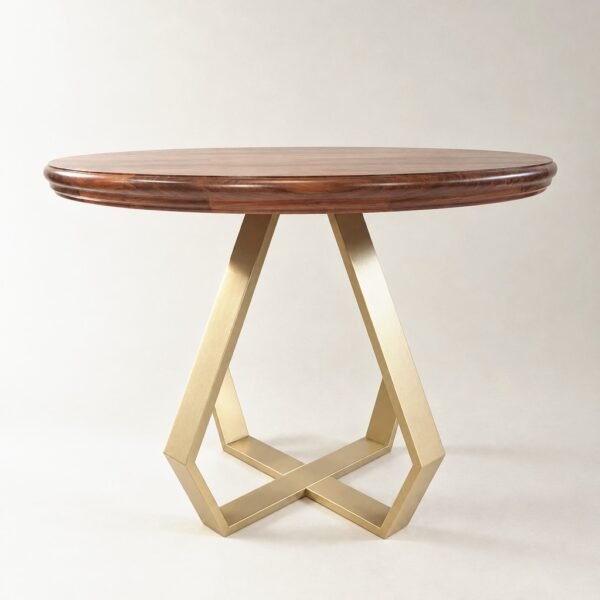 Pear 7 dining table base