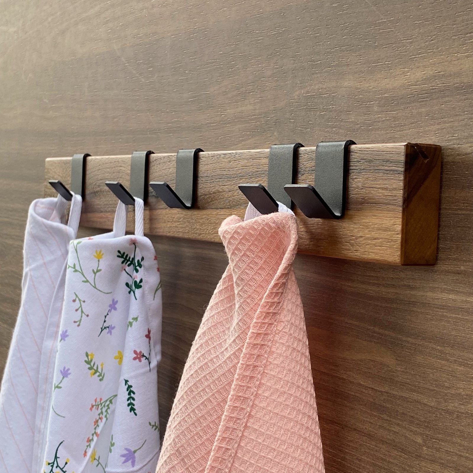 Velma wall mounted coat & hat rack, view 4